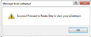 AutoMate eContracting Integration Screen Shot