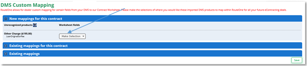 AutoMate eContracting Integration Screen Shot
