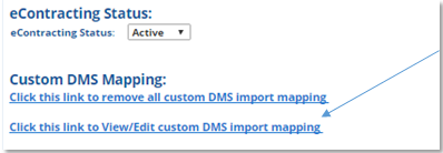 AutoMate eContracting Integration Screen Shot