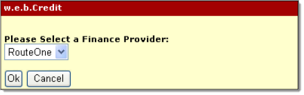 CDK eContracting Integration Screen Shot