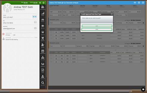 CRMSuite Integration Screen Shot