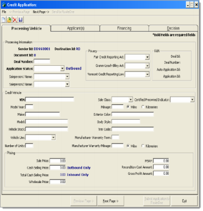 DDS Integration Screen Shot