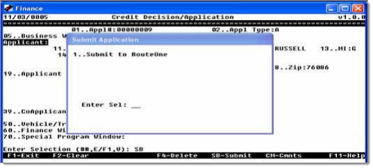 DPC Systems Integration Screen Shot