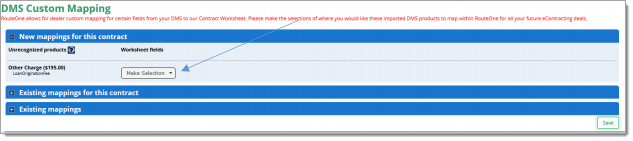 DealerBuilt eContracting Integration Screen Shot