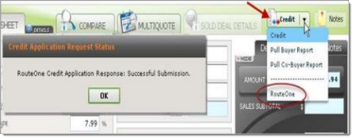 DealerSocket Integration Screen Shot