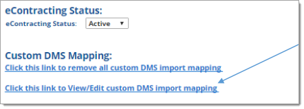 DealerTrack eContracting Integration Screen Shot