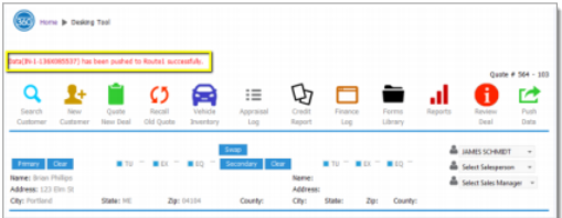 Drive 360 Integration Screen Shot