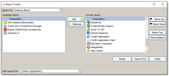 ERA ignite Reynolds & Reynolds Integration Screen Shot