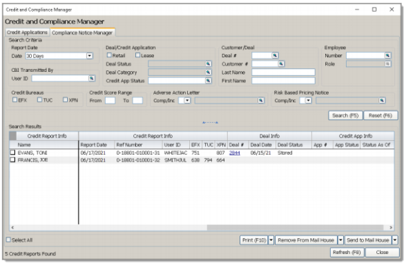 ERA ignite Reynolds & Reynolds Integration Screen Shot