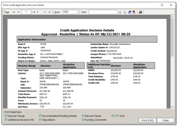 ERA ignite Reynolds & Reynolds Integration Screen Shot