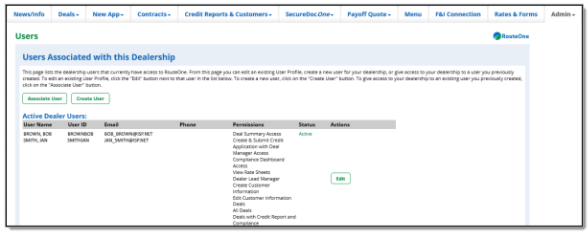 ERA Ignite Reynolds & Reynolds Integration Screen Shot