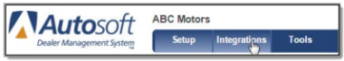 Flex F&I Integration Screen Shot