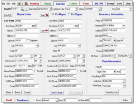 Genesys Integration Screen Shot