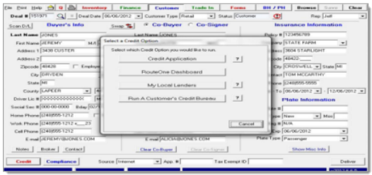 Genesys Integration Screen Shot