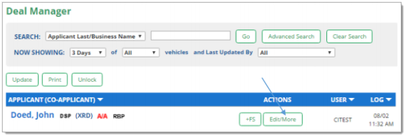 InsureExpress Integration Screen Shot