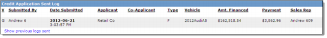 One-Eighty Integration Screen Shot