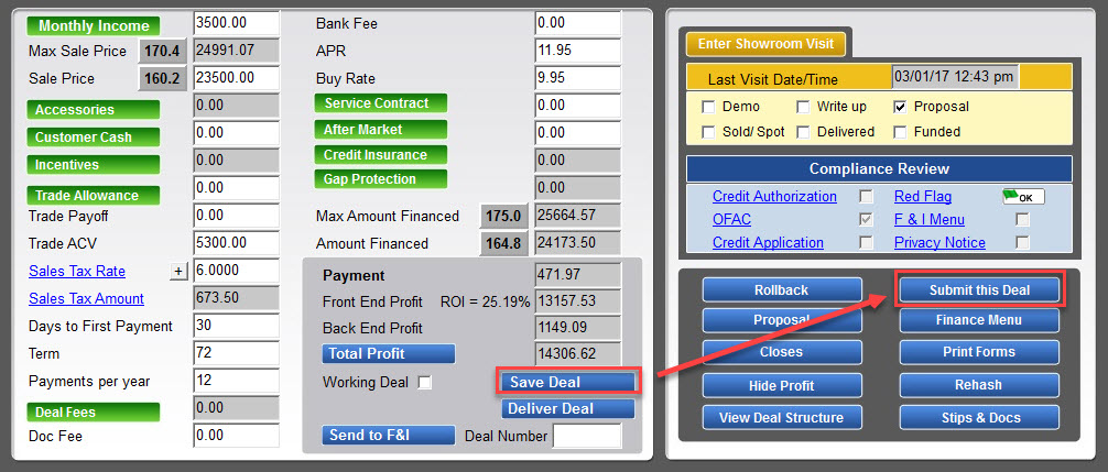 ProMax Integration Screen Shot