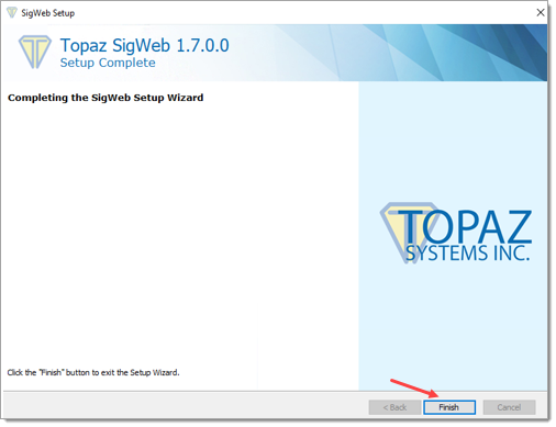 Click ‘Finish’ button in Setup Wizard Click ‘Finish’ button in Setup Wizard