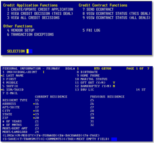 Reynolds & Reynolds ERA Integration Screen Shot