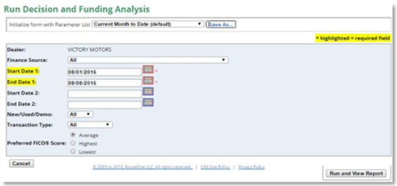 Reynolds & Reynolds ERA Integration Screen Shot