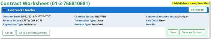 Reynolds & Reynolds ERA eContracting Integration Screen Shot