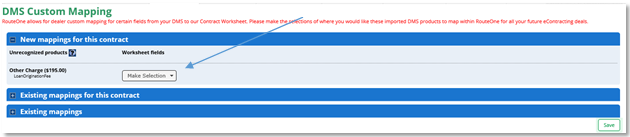 Reynolds & Reynolds ERA eContracting Integration Screen Shot