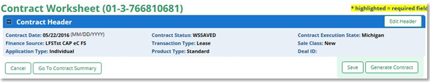 Reynolds & Reynolds IGNITE eContracting Integration Screen Shot