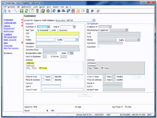 Reynolds & Reynolds IGNITE Integration Screen Shot