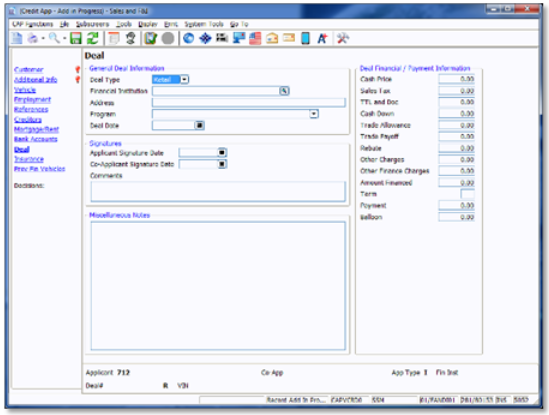 Reynolds & Reynolds IGNITE Integration Screen Shot