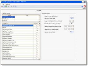 Reynolds & Reynolds New Credit Application Screen Shot
