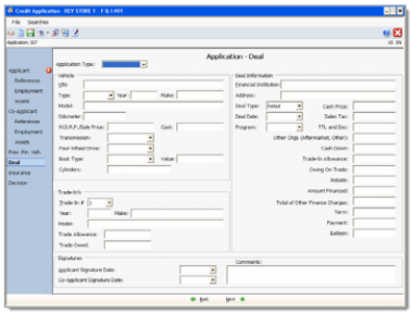 Reynolds ERA Desking Integration Screen Shot
