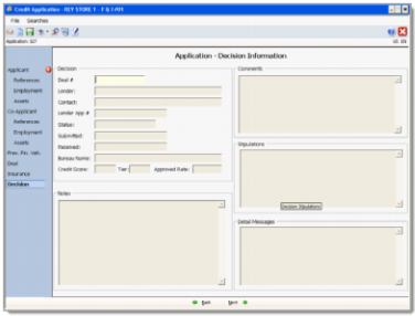 Reynolds ERA Desking Integration Screen Shot