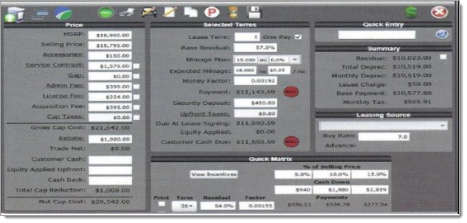 VinSolutions Integration Screen Shot