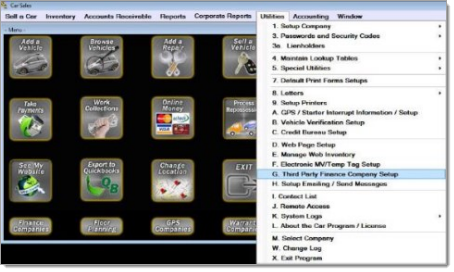 Wayne Reaves Integration Screen Shot