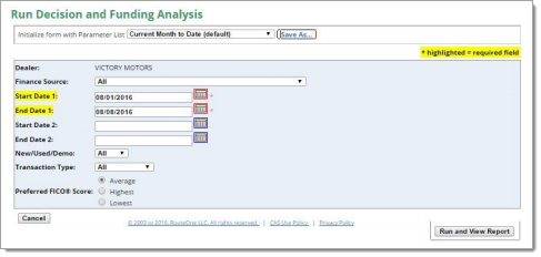 Wilson Technologies 3-Way Integration Screen Shot