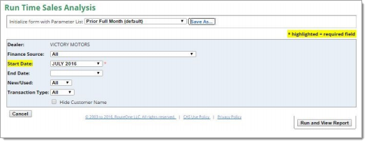 Wilson Technologies 3-Way Integration Screen Shot